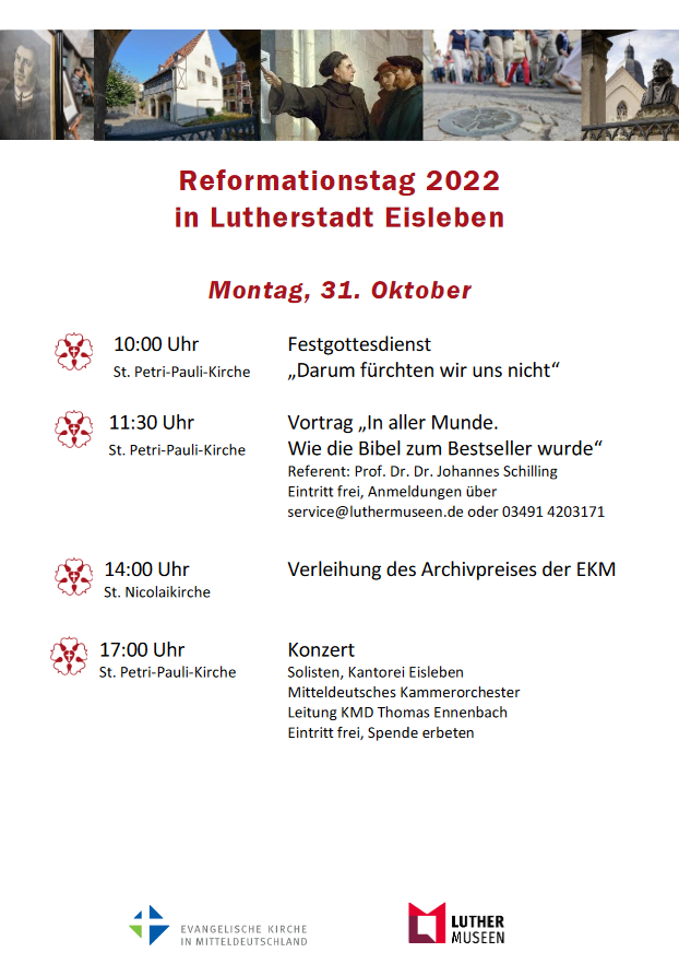 Handzettel Reformationstag 2022